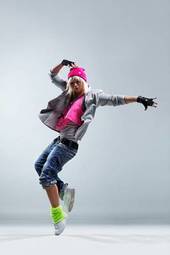 Obraz na płótnie fitness moda aerobik hip-hop