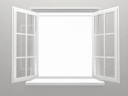 Fotoroleta białe okno