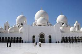 Obraz na płótnie niebo arabski azja architektura meczet