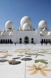 Naklejka orientalne meczet niebo wschód