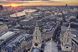 Obraz na płótnie katedra architektura ulica londyn wieża