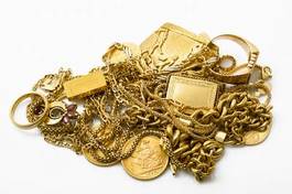 Naklejka sztaba łańcuch skarb złoto funt