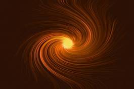 Naklejka ruch spirala tunel piękny wszechświat