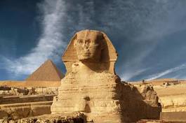Naklejka pustynia piramida egipt kair giza