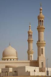 Naklejka metropolia arabski klasztor pustynia