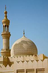 Naklejka arabski pustynia meczet kościół wschód