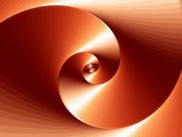 Obraz na płótnie fraktal spirala nowoczesny