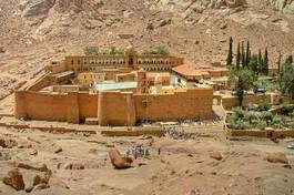 Naklejka architektura arabski klasztor ogród