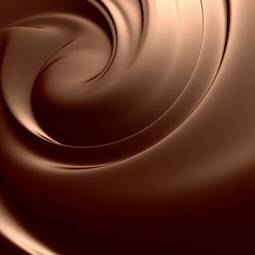 Naklejka kawa kakao wzór czekolada mleko