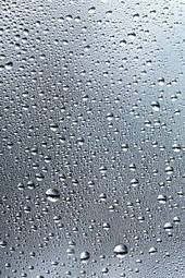 Fototapeta krople deszczu na szybie