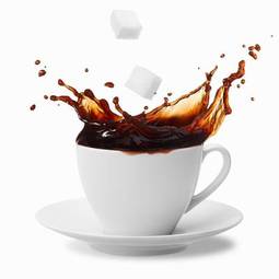 Obraz na płótnie kawa filiżanka napój