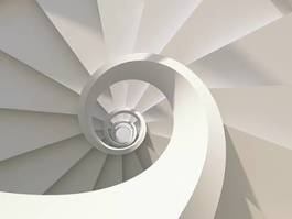 Fotoroleta ruch perspektywa spirala wieża nowoczesny
