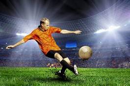 Obraz na płótnie sport piłkarz holandia