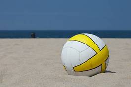 Fototapeta sport siatkówka siatkówka plażowa piłka