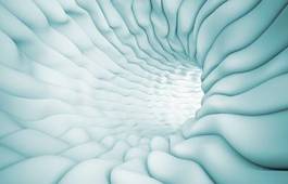 Fotoroleta perspektywa spirala loki tunel