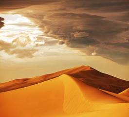 Naklejka pustynia pejzaż afryka natura ścieżka