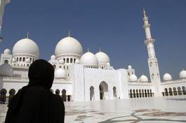 Fotoroleta arabian arabski kobieta meczet