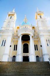 Naklejka kościół brazylia ameryka południowa architektura