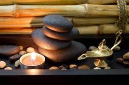 Naklejka sauna aromaterapia azjatycki