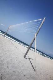Naklejka siatkówka plażowa piłka sport