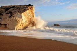 Fototapeta słońce natura plaża fala