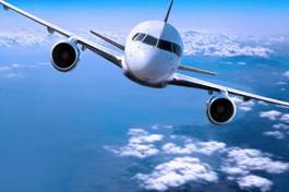Obraz na płótnie airliner silnik niebo transport lotnictwo