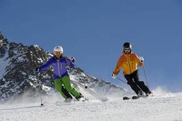 Fotoroleta para zabawa narty sporty zimowe wakacje