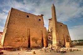Fotoroleta architektura kolumna antyczny egipt niebo
