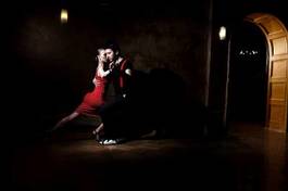 Fotoroleta tango tancerz kobieta muzyka nowoczesny