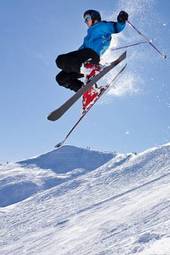 Naklejka alpy sport sporty zimowe