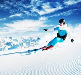 Obraz na płótnie narty śnieg sport