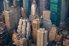 Fototapeta ameryka drapacz panorama architektura brooklyn