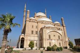 Naklejka egipt meczet nil