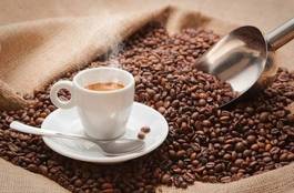 Naklejka brazylia kawa jedzenie