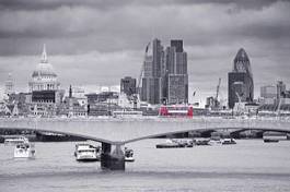 Fototapeta londyn w odcieniach szarości
