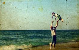 Fotoroleta ludzie zabawa mężczyzna lato plaża
