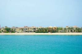 Obraz na płótnie architektura wyspa zatoka arabski plaża