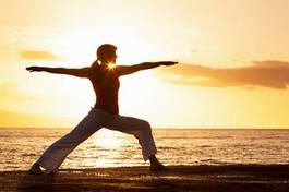 Fotoroleta zdrowy zdrowie natura joga fala