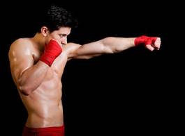 Obraz na płótnie sport lekkoatletka bokser