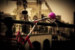 Obraz na płótnie rower w amsterdamie