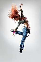 Obraz na płótnie moda tancerz aerobik fitness