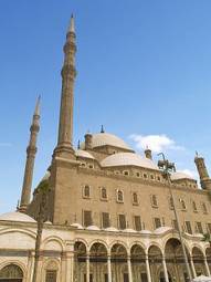 Naklejka antyczny stary egipt meczet