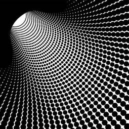 Fotoroleta tunel 3d kompozycja perspektywa nowoczesny