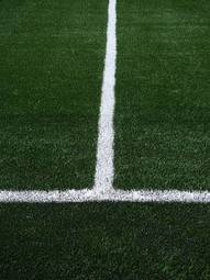 Naklejka trawa sport piłka nożna syntetyczny