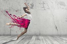 Fototapeta balet studio tańca taniec moda
