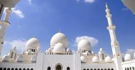 Naklejka niebo arabian wschód meczet