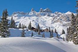 Naklejka austria śnieg natura europa szczyt