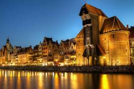 Fototapeta gdańsk piękny stary miejski