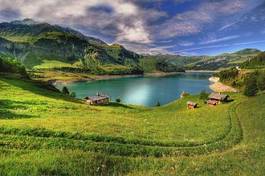 Obraz na płótnie natura woda szwajcaria park