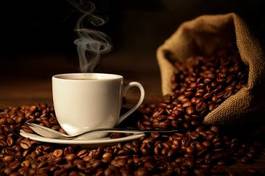 Naklejka expresso napój kawa